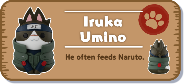 Iruka Umino Nyanto! The Big Nyaruto Series Naruto Shippuden Figure