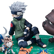 メガトレショップで G.E.M.シリーズ 外伝！ NARUTO-ナルト- 疾風伝 『はたけカカシと忍犬セット』の受注を開始しました！