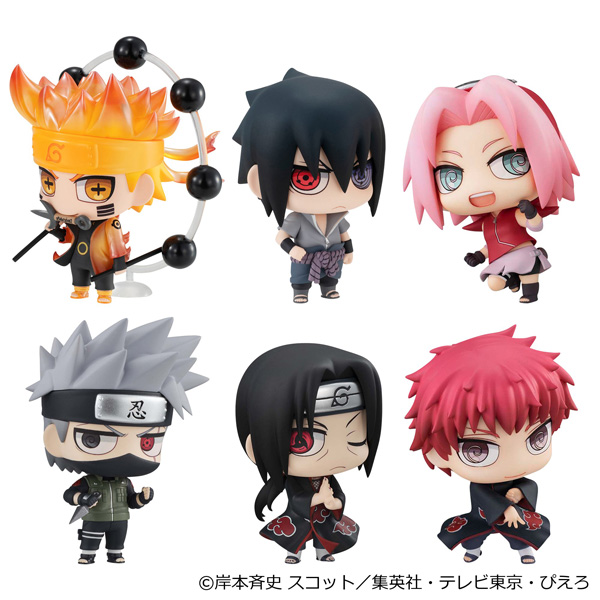 ちみメガシリーズ NARUTO-ナルト- 疾風伝 マスコットコレクション【1】