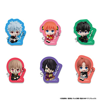 るかっぷダイカットステッカー 銀魂 (全6種)2,970円(税込)