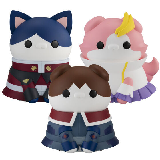 Mobile Suit Gundam SEED Nyanto! The Big Series Nyandam SEED Kira&Athrun&Lacus Set【with gift】