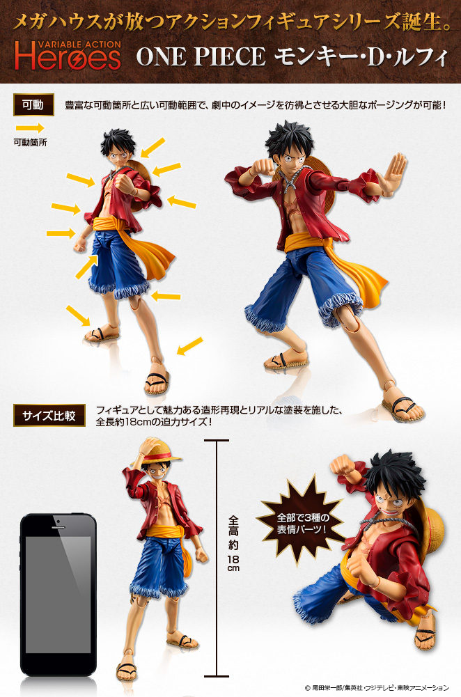 ONEPIECE モンキー・D・ルフィ | メガホビ MEGAHOBBY STATION